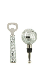 Set Ouvre-Bouteille & Bouchon Mosaïque – Bar Chic