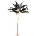 LAMPE ARBRE PLUME