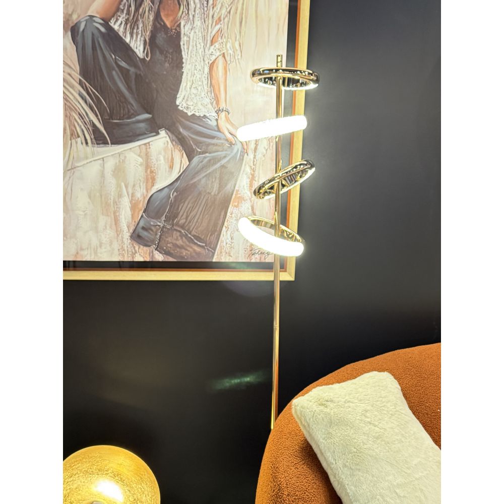 LAMPADAIRE 4 ANNEAUX