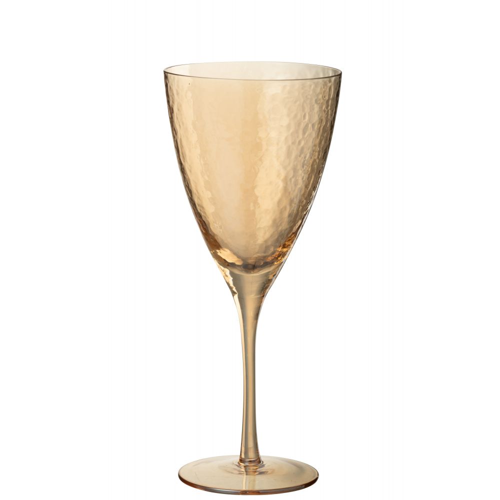 Verre À Vin Verre Doré