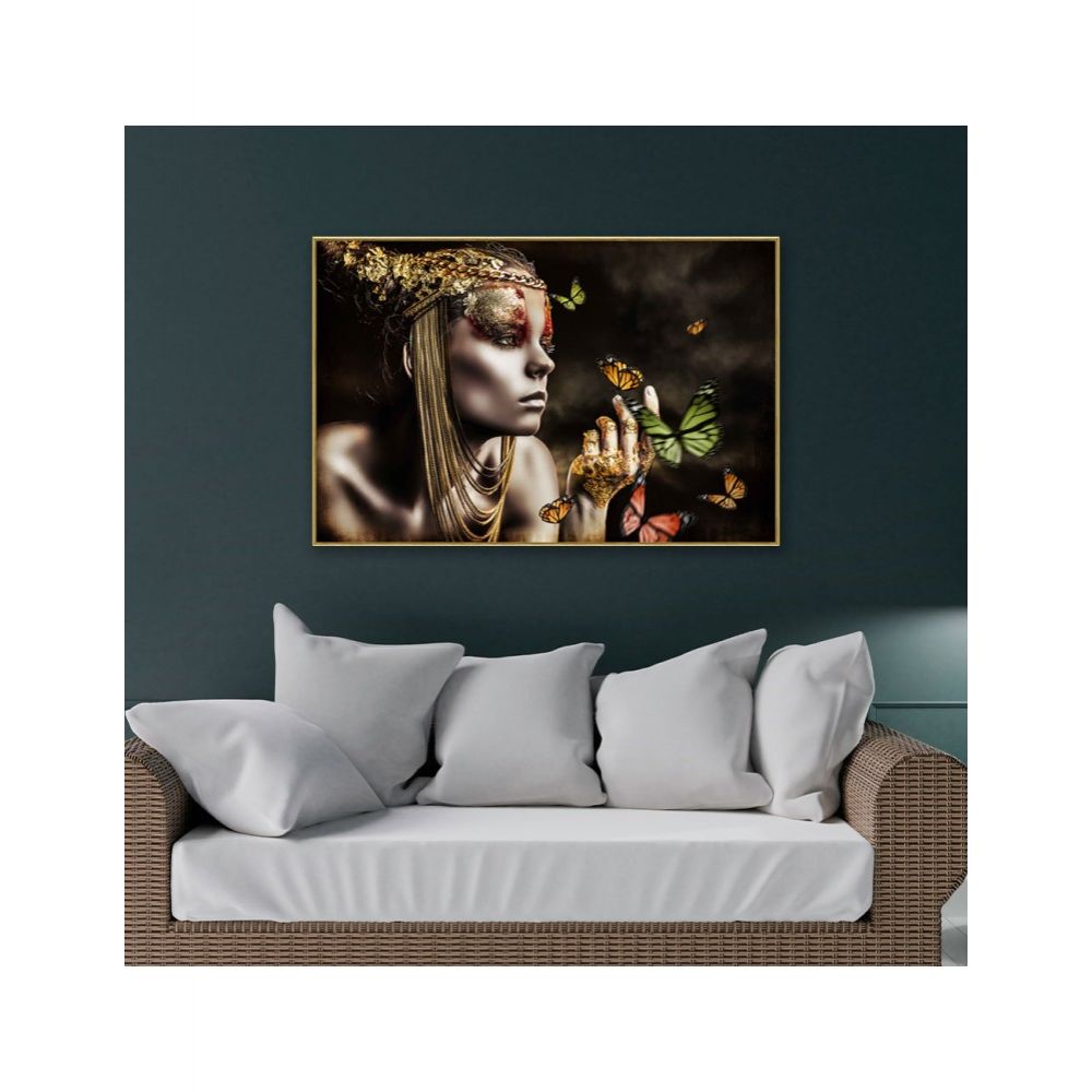 TABLEAU GEL FEMME PAPILLON