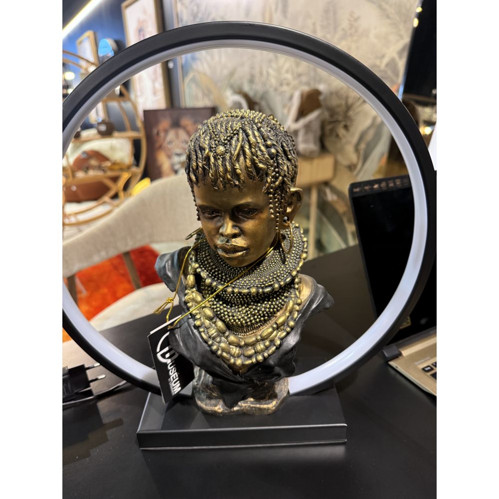 LAMPE FEMME AFRICAINE