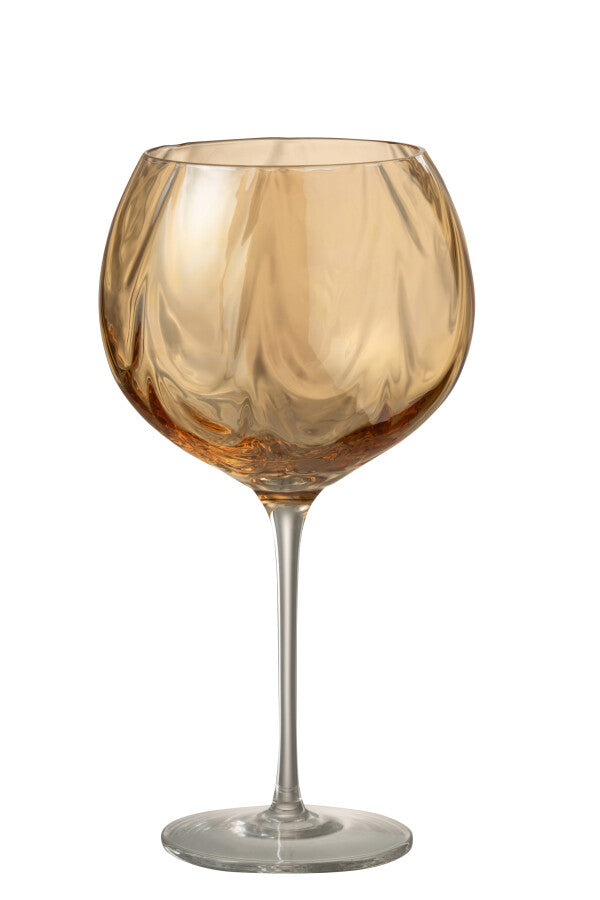 Verre à Vin Irrégulier Ambre – 500 ml